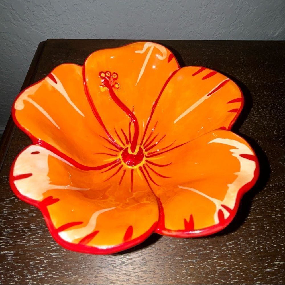 Tropix Flower Flamingo Garden Bowl